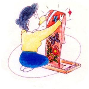 八寸帯（端カガリ）仕立て