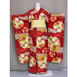 振袖 総絞り振袖・藤娘きぬたやの逸品 未仕立品 おどろきの価格 在庫