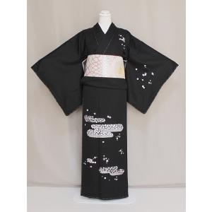 紬訪問着 訪問着 紬着物 紬 正絹紬訪問着が この価格 O0284A