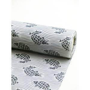 正絹男襦袢 『伊達小紋』 荒磯 灰色｜kimono-kyoto