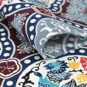 染め帯 名古屋帯 琉球 紅型 仕立てつき びん...の詳細画像4