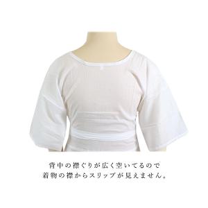 きものスリップ 高島ちぢみ S M L LL ...の詳細画像5