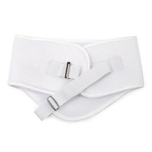 メッシュ腰パッド 夏用 ベルト付き 白 暑さ対...の詳細画像1