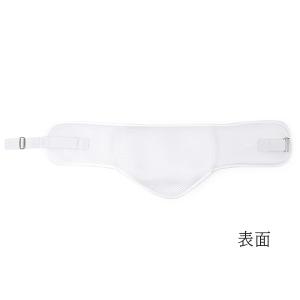 メッシュ腰パッド 夏用 ベルト付き 白 暑さ対...の詳細画像3