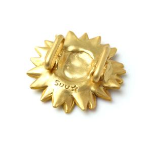 帯留 ひまわり 花 夏 単品 三分紐を通す シ...の詳細画像3