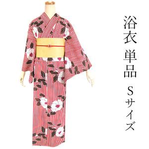 浴衣 和風館 セオアルファ 椿 レディース 花 ピンク 個性的 モダン