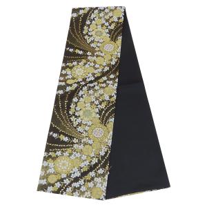 袋帯 振袖用 中古 リサイクル 正絹 フォーマル 仕立て上がり 六通 花