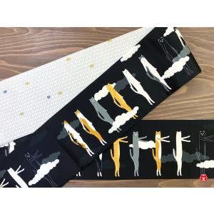 【正絹半幅帯】ハロウィン 両面 長尺 小袋 細帯 西陣 佐々木染織 日本製 正絹半幅帯】ハロウィン 両面 長尺 小袋 細帯 西陣 佐々木染織