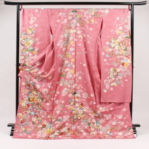 七五三着物 刺繍衿ジバン 絹 身丈約96cm NO673 七五三着物 刺繍衿ジバン 絹 身丈約96cm NO673