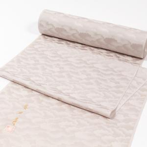 平和屋着物○銀座きしや 色無地 作家物 白鼠色 正絹 逸品