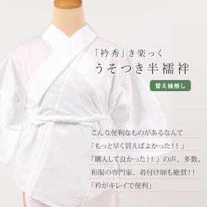 きらっく き楽っく 半襦袢 洗える 夏用 袷用...の詳細画像2