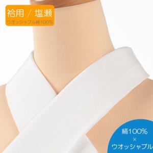 洗える正絹・塩瀬替え衿　ファスナー付半衿　衿秀き楽っく専用