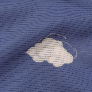 洗える着物 夏 単衣 絽 シルック 反物 瑞雲...の詳細画像4