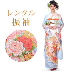 レンタル 成人式 振袖 17点セット 振袖レンタル フルセット f414-s