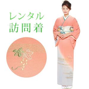 レンタル 訪問着 18点セット 訪問着レンタル フルセット h287 往復送料