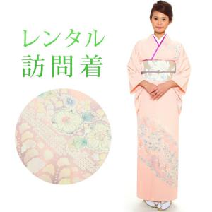 レンタル 訪問着 18点セット 訪問着レンタル フルセット h287 往復送料