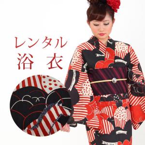 レンタル 女性用 浴衣 5点セット 浴衣レンタル...の商品画像