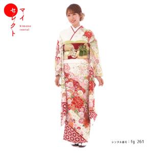 振袖レンタル 青柳 正絹 fg-315b フルセット一式 着物 人気 ネット