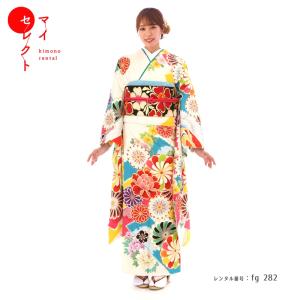 振袖レンタル 青柳 正絹 fg-315b フルセット一式 着物 人気 ネット
