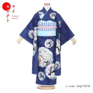 七五三 ナチュラルビューティ  着物 7歳 レンタル