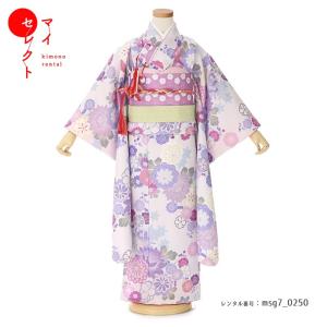 2023年新入荷 七五三コーデ画像有り「7歳女児着物フルセットレンタル