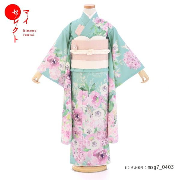 2023年新入荷 七五三コーデ画像有り「7歳女児着物フルセットレンタル」ichiha msg7-04...