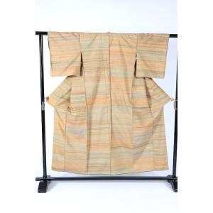 平和屋着物○郡上紬 草木染 格子 正絹 逸品 AABH0496fy : 平和屋ヤフー