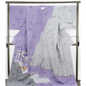 平和屋着物●訪問着　手描き　枝花文　暈し染め　正絹　逸品　未使用　AABF5924fy 平和屋着物□訪問着 手描き 枝花文 暈し染め 正絹 逸品 未