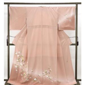 単衣 訪問着 新品 仕立上がり 正絹 金彩友禅 和田光正作 小難あり 稲穂