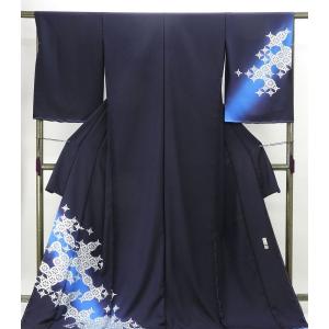 黒留袖 和田光正 正絹 金彩友禅 to-348 乱菊 糸菊 結婚式 : 京都うさぎ