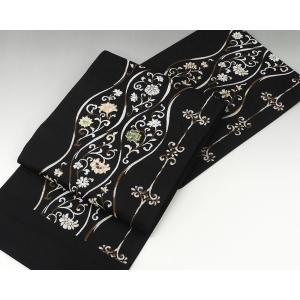 袋帯 正絹 松藤匹田模様 良品 リサイクル 中古 フォーマル 礼装用