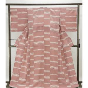 撫松庵 絵羽 グレー セオアルファ 単衣 夏着物 浴衣 東京タワー スカイ