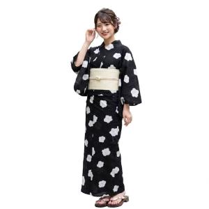 浴衣 レディース 単品 綿浴衣 花 プレタ浴衣...の詳細画像4