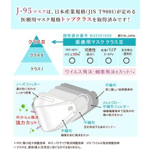 マスク J95 国内 正規 高品質 個包装 花...の詳細画像5