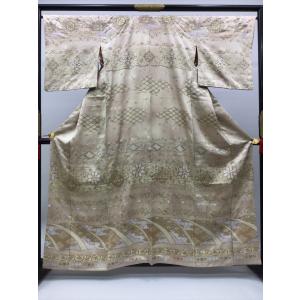 平和屋着物○小千谷紬 百柄 正絹 逸品 未使用 CAAW3833vf : 平和屋