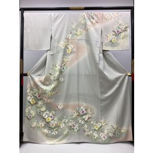 平和屋着物●都喜ヱ門　本場大島紬　全通柄袋帯　幾何学文　金糸　藤絹織物謹製　正絹　逸品　CABD5776hy 平和屋着物○都喜ヱ門 本場大島紬 全通柄袋帯 幾何学文 金糸 藤絹織物