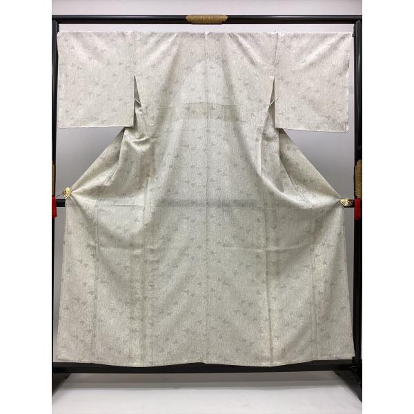 絽小紋 染の北川謹製 良品 中古 柄物 正絹 裄68.5cm 着物 夏着物 レディース 女性 和服 ...