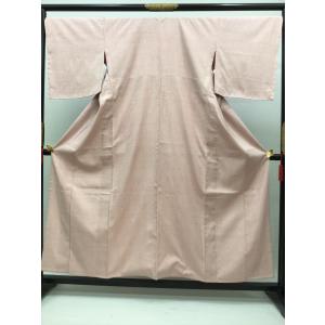 コート 道中着 着物 中古 正絹 紬地 絞り染め 茶系色 多色 身丈133.5cm
