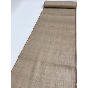 未仕立て反物【紬】 未仕立て品 中古 きもの反物 本場久米島紬 柄物 白 正絹 着物 生地 布