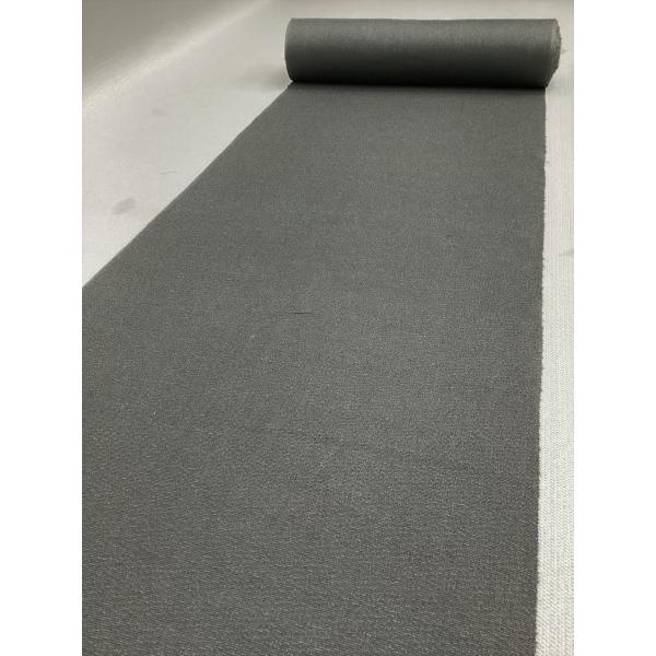 未仕立て品 中古 夏 反物 羽尺反物 無地 グレー 正絹 着物 羽織 生地 布 和服 30代 40代...