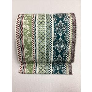 平和屋着物●西陣　川島織物　九寸名古屋帯　横段吉祥文　金糸　正絹　逸品　CABE4677hy 平和屋着物○西陣 川島織物 九寸名古屋帯 横段吉祥文 金糸 正絹 逸品