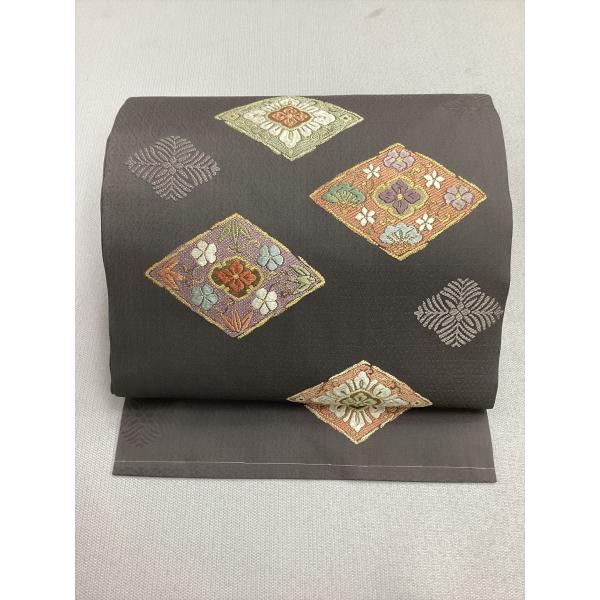 名古屋帯 帯 良品 中古 花菱 正絹 レディース 女性 着物 和服 和装 30代 40代 50代 6...