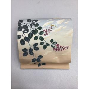 【未使用品】名古屋帯　二代目上野為二　塩瀬染帯 楽天市場】【5/9 20:00-☆最大2000円クーポン】【弐代目・上野為二