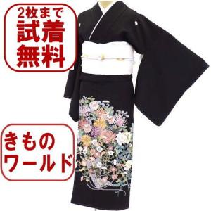 黒留袖レンタル １２１７番　２０点フルセットレンタル 往復送料無料 【kuf】｜kimono-world