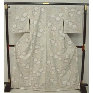 大幅値下げ！本場大島紬 0091 袷 難傷あり 純泥染 旗印 黒藍色系