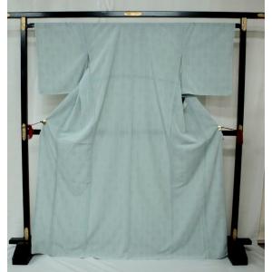 大幅値下げ！本場大島紬 0091 袷 難傷あり 純泥染 旗印 黒藍色系