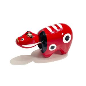 赤べこ 会津張子 1号 会津伝統工芸品　あかべこ 飾り　置物