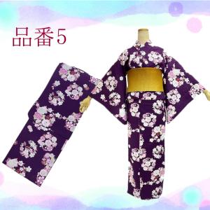 浴衣 単品 仕立て上がり 浴衣プレタ フリーサ...の詳細画像5
