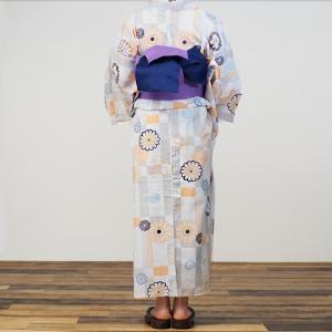 浴衣 単品 仕立て上がり 浴衣プレタ フリーサ...の詳細画像2
