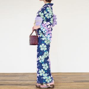 浴衣 単品 仕立て上がり 浴衣プレタ フリーサ...の詳細画像1